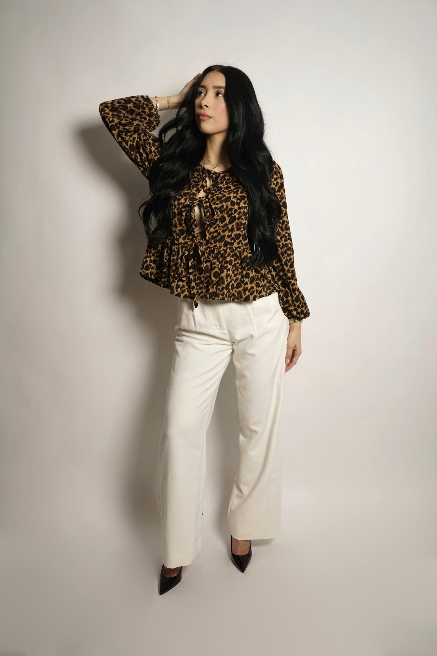 ON THE WILD SIDE BLOUSE